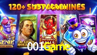 Slots com jackpots e giros grátis na 001Game